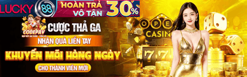 Banner Lucky88 khuyến mãi đặc biệt